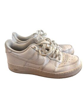 Nike Air Force 1 Low White Leather Sneakers Mens Size 10.5